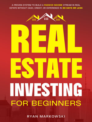 cover image of Real Estate Investing for Beginners